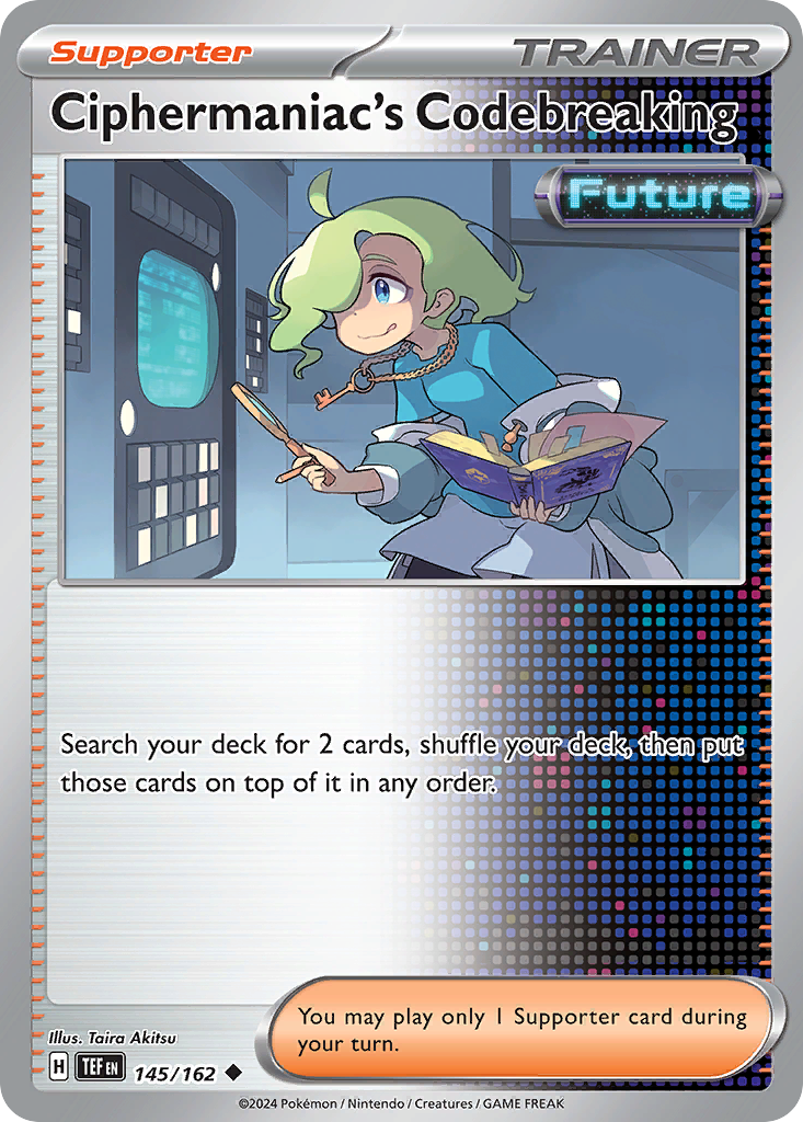Temporal Forces Ciphermaniac’s Codebreaking #145/162